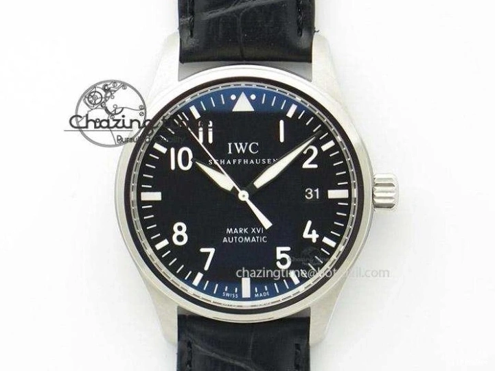 MIROTIME 0307 Durable Big Pilot IW329702 M+F 1:1 Best Edition Green Dial on Green Leather Strap MY 7006